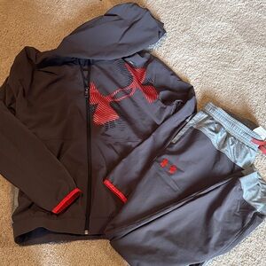 Under Armour Charcoal  Athletic Set